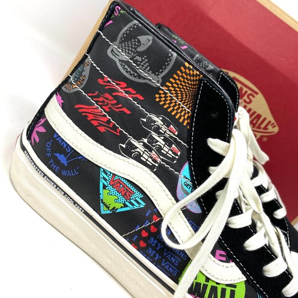 VANS 🔥SALE🔥 Sk8-Hi 138 Decon Sneakers V66 Black Multi High Top Men VN0A3MV1W95 - Picture 6 of 8